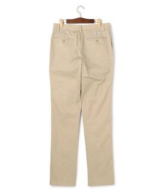 J.PRESS MEN グリストーンツイル スリムテーパード パンツ ベージュ系