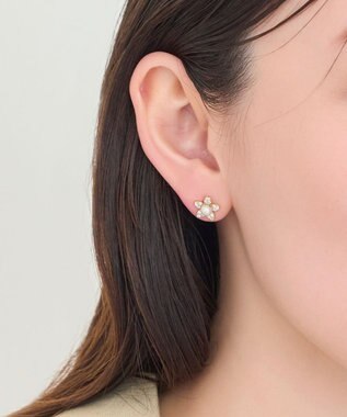 Phoebe ブロッサムパールビジューピアス