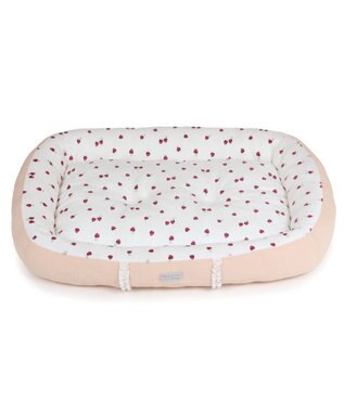 PET PARADISE ペットパラダイス いちご フリルカドラー  Ｌ 57×45cm ピンク