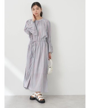 earth music&ecology マルチストライプワンピース