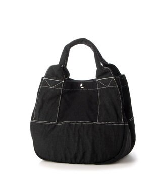 UNBILLION cachecache 製品洗いキャンバス×ナイロントートL ブラックブラック