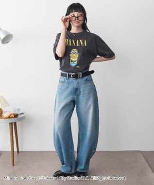 WEGO 【ミニオン / E.T. / バック・トゥ・ザ・フューチャー / デロリアン/ユニセックス着用ITEM/SMLサイズ展開】キャラクターズグラフィックT3（SS） 柄1