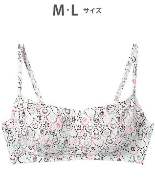 tsumori chisato SLEEP ツモリチサト ノンワイヤーブラ ブラジャー 綿100%(パッド受け) レディース UBX561 /ワコール