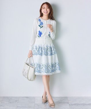 TOCCA 【キャンセル分販売！】SPRING SIGN SKIRT スカート ホワイト系7