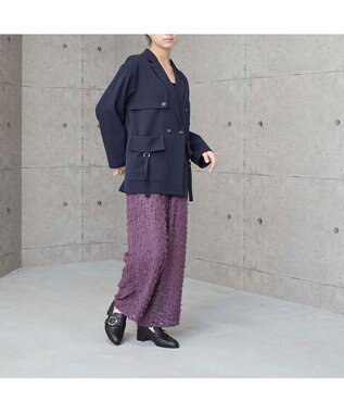 MODE ET JACOMO <MODE ET JACOMO>バックルヒールローファー ブラック