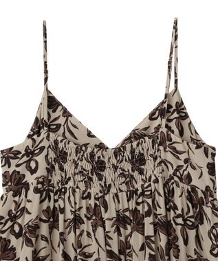 YECCA VECCA アートプリントキャミワンピース Multi