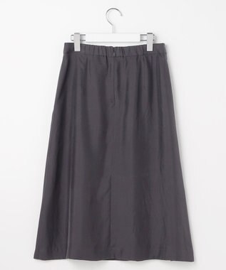 J.PRESS LADIES CUPRAツイル タック スカート スレート系