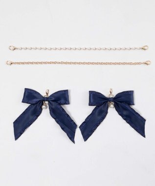 WEGO 【痛バ＆推し活グッズ】きらめきDIYパールチャームセットL ネイビー