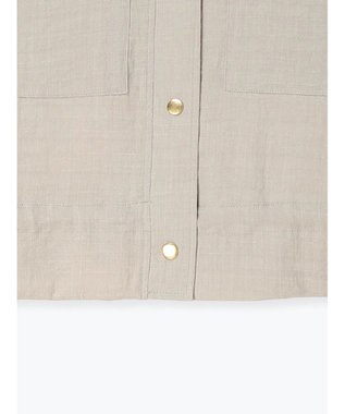 Te chichi リネンライクWポケットジャケット ベージュ