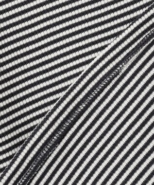 組曲 テレコスクエア タンクトップ ブラックボーダー系1