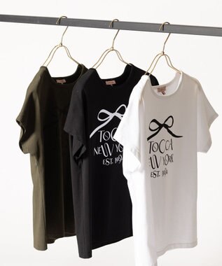  【接触冷感・UV90%以上カット・洗える】DANCING RIBBON Tシャツ