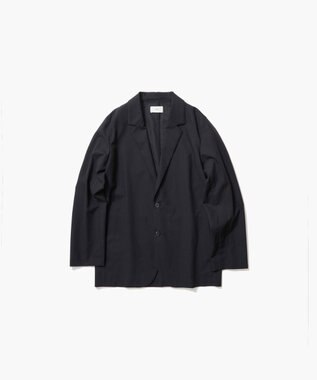 ATON TECHNO WOOL GAUZE | テーラードジャケット BLACK