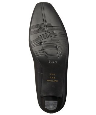 ASICS WALKING ペダラウォーキングシューズ 3E ヒール高5.0cm ブラック系