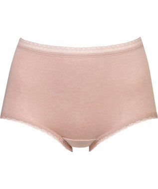 Wing ショーツ あったか裏起毛 綿混(身生地部) やさしい肌あたり はきこみ丈ふかめ 秋 冬 EC4023 ウイング／ワコール シェルピンク