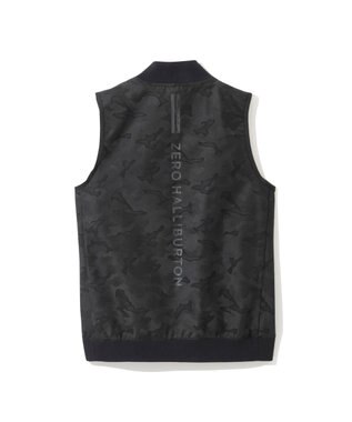 ZERO HALLIBURTON クールドッツカモフラベスト 82841 W4S8b レディースゴルフ ブラック