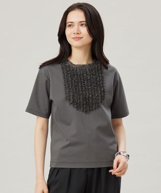 【接触冷感・UVカット・洗える】ベビーフリル Tシャツ