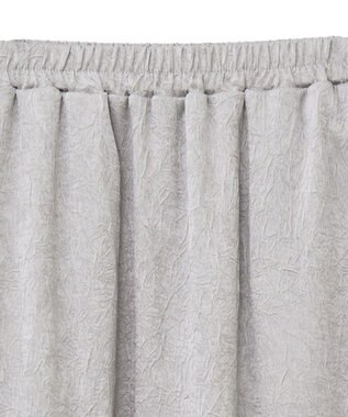 CRAFT STANDARD BOUTIQUE 光沢ワッシャースカート Gray