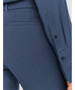 JOSEPH ギャバジンストレッチ　スリムストレートトラウザーズ Harbour