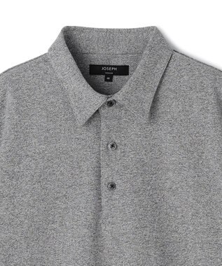 JOSEPH HOMME 【WEB・一部店舗限定 】 シェードウィーブ　ポロシャツ ライトグレー系