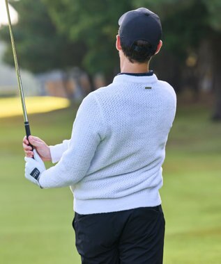 ZERO HALLIBURTON クルーネックニット ZHG-M5A5 85119 ホワイト