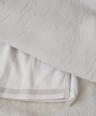 CRAFT STANDARD BOUTIQUE 光沢ワッシャースカート Gray