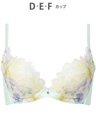 WACOAL ブラジャー 【ハグするブラ】 体温を感知してカラダになじむ 谷間メイク 脇高設計 レディース BXB478 /ワコール メロン