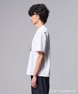 JOSEPH HOMME 【WEB限定】【スター・ウォーズ 】 JOSEPH HOMME スター・ウォーズ / リラックスフォルム クルーネックプリントTシャツ ホワイト系2