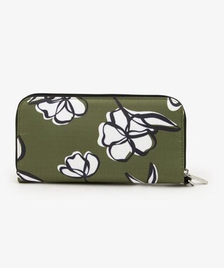 LeSportsac TECH WALLET WRISTLET/オリーブフローラルシルエット オリーブフローラルシルエット