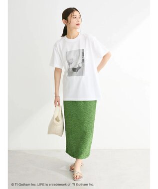Green Parks ＬＩＦＥ　猫フォトＴシャツ White