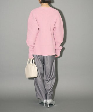 Green Parks リブニットカーディガン Pink