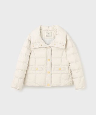 GRACE CONTINENTAL ファーショートダウンジャケット キナリ