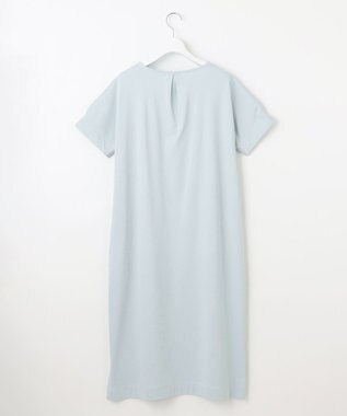 J.PRESS LADIES 【WEB限定カラーあり・洗える】コットンスムース ドルマンスリーブ ワンピース 【WEB限定カラー】アクアグリーン系