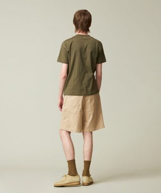 J.PRESS MEN 【UNISEX】バックブルTシャツ カーキ系