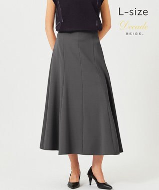BEIGE， 【L-size】SOPHIA / フレアスカート C.Gray