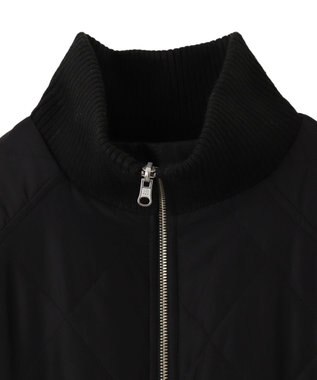 WEGO ヴィンテージライクFレザーRVブルゾン ブラック