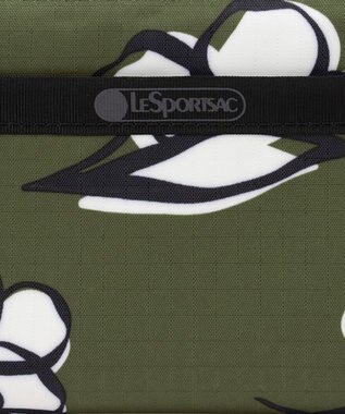 LeSportsac TECH WALLET WRISTLET/オリーブフローラルシルエット オリーブフローラルシルエット