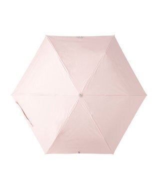MOONBAT 【軽量】POLO RALPH LAUREN 晴雨兼用日傘 折りたたみ傘 PP刺繍／遮光 遮熱 UV ピンク×ラベンダー