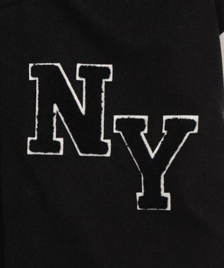 WEGO 2WAYフード付きビッグスタジャン ブラック