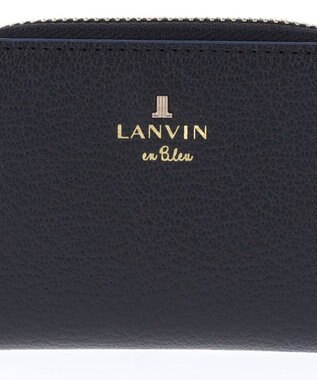 LANVIN en Bleu リム カードケース ブラック