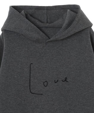 Green Parks ■高橋愛×ＧｒｅｅｎＰａｒｋｓロゴパーカー Dark Gray