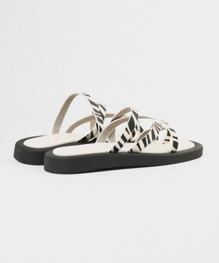 BONTRE 【PRECIEUX JOUET/プレシュウジュエ】フレキシブルソールトングサンダル/020PJ ゼブラ