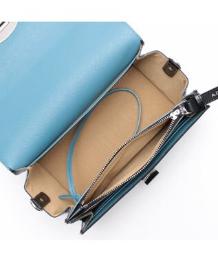 A.D.M.J. 【牛革】カルヴィクラッチショルダー ネグロ