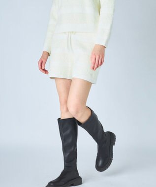 OP／FILA 【ocean pacific】ふんわりハグニットショートパンツ