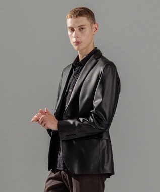 JOSEPH HOMME ライトラムナッパレザー　ジャケット ブラック系