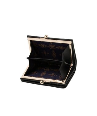 ANNA SUI ララ 口金二つ折り財布 クロ