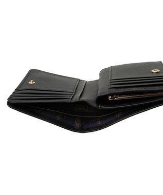 ANNA SUI ララ 口金二つ折り財布 クロ