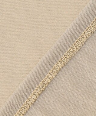 uncrave トリコットシフォン クルーネック カットソー（uncrave STANDARD） ベージュ