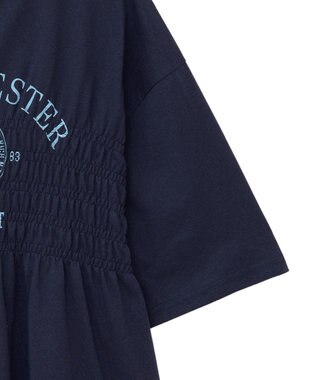 AMERICAN HOLIC カレッジプリントシャーリングプルオーバー Navy