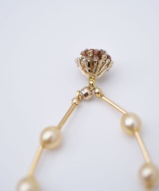 monshiro スカビオサ ネックレス ホワイト