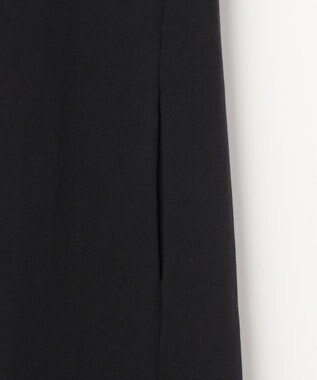 組曲 S 【先行予約・2WAY】レース襟フレンチテリー ワンピース ブラック系